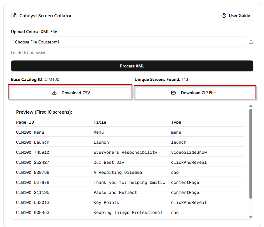 Step 6: Process and Download